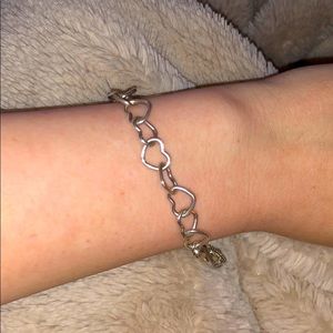 Heart link James Avery bracelet